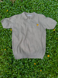 Selected Homme Knitted Polo - Muted Olive