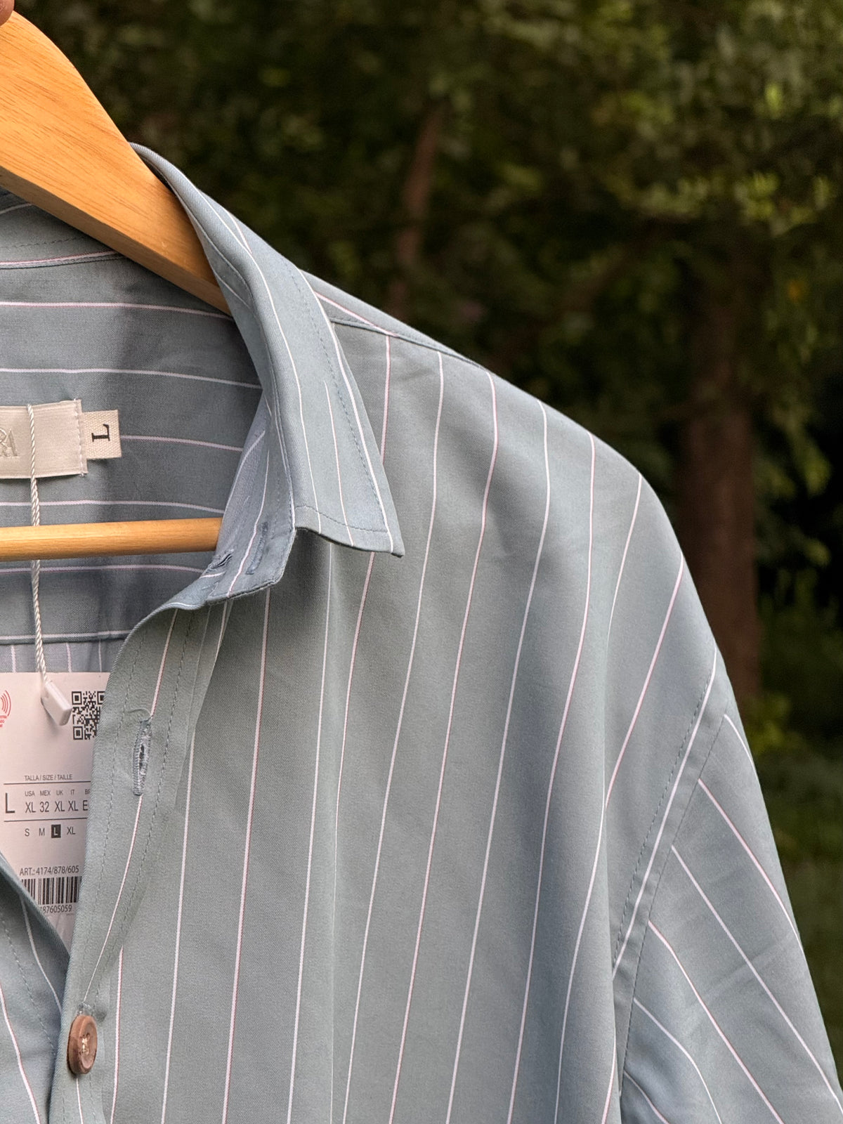 Urban Drift Boxy Shirt-muted blue